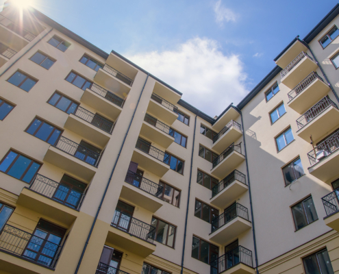 Modern Apartment Building